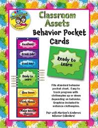 pocket chart behavior cards