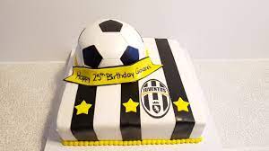 I was asked to make this cake for a boy who love juventus soccer team. Juventus Soccer Birthday Cake Soccer Birthday Cakes Soccer Cake Football Cake