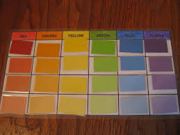See more ideas about paint chips, paint sample cards, crafts. Lilliput Station Color Sorting With Paint Sample Cards Free Printable