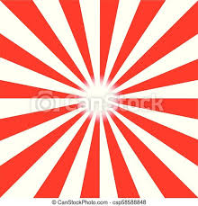 What if you wanted to use a color that is the brightest color of all brightest colors. Red And White Bright Ray Background A Bright Red And White Color Ray Style Background With White Faded Middle Splash Canstock