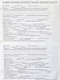 Happiness Comes In Little Bits New Grad Or Experienced Nurse Change Of Shift Bedside Report Sheet Script Nurse Organization Nurse Charting For Nurses