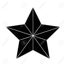 Symbolsymbol Silhouette Von Weihnachtsstern Bethlehem Vektor