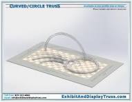 10″ Wide Curved Circle Aluminum Truss / Available in Ladder ...