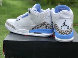 Where To Buy Air Jordan 3 Unc Pe White University Blue Cement For Sale In 2020 Air Jordans Retro Air Jordans Stylish Sneakers