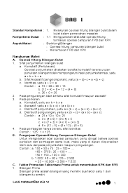 Setelah anda mengetahui cara membuat pohon faktor wikihow adalah suatu wiki, yang berarti ada banyak artikel kami yang disusun oleh lebih dari satu orang. Pdf Lks Matematika Kls Vi Winarko Adul Academia Edu