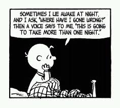 Image result for charlie brown on being alone
