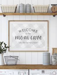 Laundry Room Print Mom Cave Funny Laundry Room Decor Etsy In 2020 Laundry Room Decor Laundry Room Printables Free Laundry Room Printables