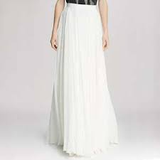 $38.00 $19.00 (50% off) black tie waist slip satin midaxi skirt. Wholesale Women Clothing Elegant High Waist Pleated Chiffon White Maxi Skirt