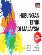 Modul hubungan etnik di malaysia. Bab 9 Budaya Dan Hubungan Etnik Di Malaysia Bab 9 Budaya Dan Hubungan Etnik Di Malaysia Hasil Pembelajaran Setelah Mempelajari Bab Ini Pelajar Course Hero
