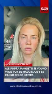 QUÉ OPINÁS⁉️🤨 #Maglietti 💥‼️ La abogada y panelista Alejandra Maglietti  se volvió tema de debate en redes sociales tras su reciente aparición en  Bake Off Famosos (Telefe). Su maquillaje intenso generó comentarios