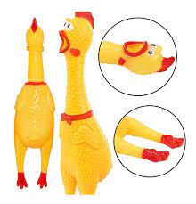 If You Like Our Pet Toys You Can Contact Me At Su0112955 Gmail Com Chicken Toys Rubber Chicken Send A Card