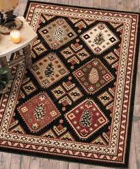 Our rustic styles include wildlife, pine cones, and a variety of other lodge themed rugs. Log Cabin Rug Cabin Lodge Rug Collections Cabin Rugs Rustic Area Rugs Rustic Rugs