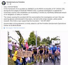 A fan holding a sign early in the first stage of the tour de france caused one of the worst crashes in race history. Bhs8xzy8varz M