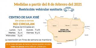 La red ambiental ciudadana de osorno apoyó la idea de establecer restricción vehicular para los vehículos particulares que circulen por las calles de osorno. Restriccion Vehicular Sanitaria De Placas Regira Solo En Casco Central De San Jose Diario Digital Nuestro Pais