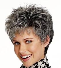 Image result for curly gray hairstyle