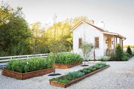 This is an example of a farmhouse full sun backyard gravel landscaping in boston for summer. 36 Amazing Ideas For Growing A Vegetable Garden In Your Backyard