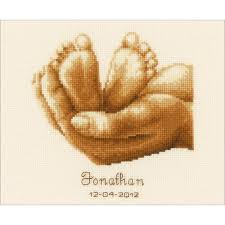 Alibaba.com offers 2,129 cross stitch baby products. Little Feet Birth Record Cross Stitch Kit By Vervaco V0011671