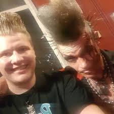 Here is a picture of me from our very first gig as this band… and I believe  it was taken by one Stuart Isteed before he was even in the band 😬 (