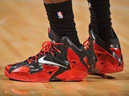 His latest sneaker, the lebron 18 is designed to maximize speed and power. Nba Feet Lebron James Nike Lebron 11 Black Red Pe Sneakernews Com Lebron James Shoes James Shoes Lebron Shoes