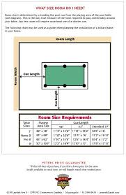 Tip 4 How Much Room Do I Need For A Pool Table Pool