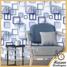Nikmati juga pengalaman menyenangkan & lebih hemat untuk berbelanja wallpaper ruang tamu dengan bebas ongkir hingga fitur cicilan 0. Hiasan Dinding Wallpaper Dinding Ruang Tamu Walpaper Dinding Kamar Motif Polos Series 1 Shopee Indonesia
