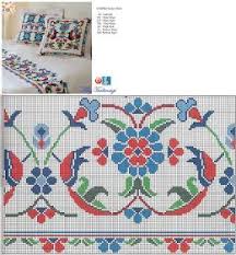 Beyazbegonvil Cini Desenli Kanavice Sablonlari Kanavice Desenler Kanavice Ornekleri