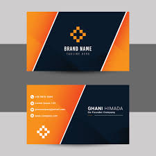 Business card with front & back in ms word organizations and companies that want their businesses to run in a smooth and systematic way, need to have proper procedures and processes in place. Business Card Front And Back Design Template 3031072 Vector Art At Vecteezy