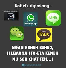 Stiker Banyol Ngulibek Bin Keneh Kehed Kakao Blackberry