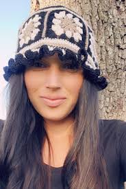 Crochet Ruffle Granny Hat Pattern