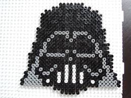 Darth Vader Aus Bugelperlen Perler Beads By Baumberger Entdecker Diy Perler Beads Perler Beads Designs Perler Beads