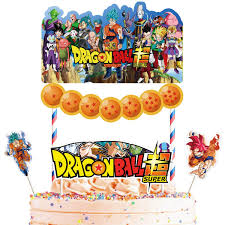 Free shipping on orders over $25 shipped by amazon. Decorations For Dragon Ball Cake Topper Cool Birthday Cake Decorations Party Supplies Amazon Ae Grocery