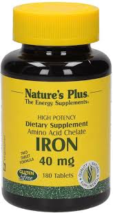 W przypadku podejrzenia anemii, czyli niedokrwistości. Zelazo 40 Mg Z Nature S Plus Zakup