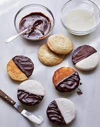 Our 3 Favorite Recipes From Ina Garten S New Cookbook Modern Comfort Food Black And White Cookies White Cookie Recipe Food