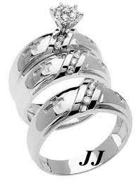 Green Diamond Wedding Band Sets His Hers Christian Cross Diamond 3 Piece Wedding Ring Set Gol Wedding Rings Sets Gold Diamond Wedding Band Sets Wedding Rings