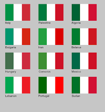 Italy's currency is the euro and the national anthem is il canto degli italiani. The Italian Flag With Green White And Red Taken From Other Flags Colorblind
