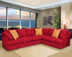 Cool 15 Reasons Why Red Living Room Furniture Are Perfect Who Says Red Living Room Fur Corner Sofa Design Red Furniture Living Room Cheap Living Room Sets