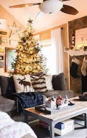 I didn't draw any lines, just sort of went with it with. Cozy Christmas Home Decor Mountain Modern Life
