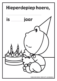 Frokkie En Lola Kleurplaat Verjaardag Jongen Kleurplaten Verjaardag Verjaardag Jongens