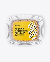 Transparent Container Mockup Top View In Pot Tub Mockups On Yellow Images Object Mockups Mockup Free Psd Free Psd Mockups Templates Psd Mockup Template