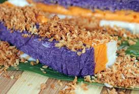 Sapin Sapin Multi Colored Sweet Rice Cake Recipe Panlasang Pinoy Recipes Recipe Rice Cake Recipes Sapin Sapin Recipe Ube Recipes