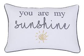 Even though pillow cases may be some of the most overlooked elements within a bedroom, they can really make. Yugtex Pillowcases You Are My Sunshine Embroidered Throw Pillow Cover For Birthday Gift Quote Pillow Cover Canvas Pillowcase For Her Housewarming Gift 12 X18 Ivory Buy Online In Aruba At Aruba Desertcart Com Productid