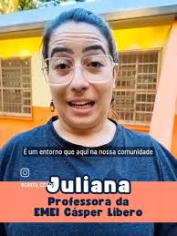 Depoimento da Professora Juliana sobre o Bonde Cultural