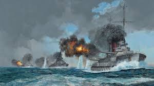 1915 01 24 Dogger Bank Paul Wright Ship Art War Art Nautical Art