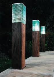 Borne Exterieure En Bois Led Grande Eclairage Exterieur Eclairage D Allee Et Eclairage Terrasse