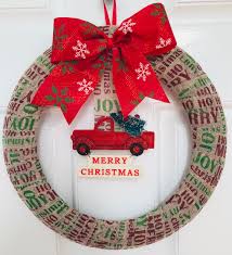 Download Simple Dollar Tree Christmas Wreath Glitter On A Dime PSD Mockup Templates