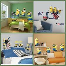 Kids Cute Minion Bedroom Decor From Despicable Me Movie Minion Bedroom Decor Minion Room Decor Minion Room