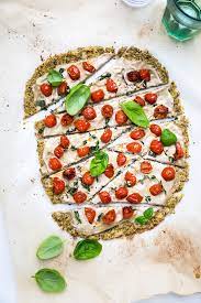 Dairy Free Cauliflower Pizza Crust Vegan Recipe Cauliflower Crust Pizza Cauliflower Pizza Pizza Crust