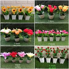 Bunga rural rustic artificial flower prop foto hiasan dekorasi rumah. Bunga Plastik Hiasan Bunga Meja Tamu Bunga Hiasan Dinding Lazada Indonesia