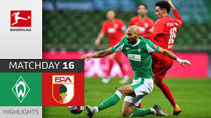 Here you will find games that have been played, as well as matches scheduled for the upcoming days. Sv Werder Bremen Fc Augsburg 2 0 Highlights Matchday 16 Bundesliga 2020 21 Youtube