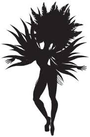 Black And White Dancer Silhouette Black And White Dance Cartoon Samba Dancer Silhouette Png Clip Art Image Dancer Silhouette Silhouette Png Dance Silhouette